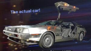 DeLorean elettrica 1981