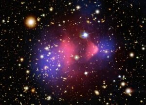 Ammasso di galassie 1E 0657-56, noto anche come "ammasso proiettile" - 21 agosto 2006
