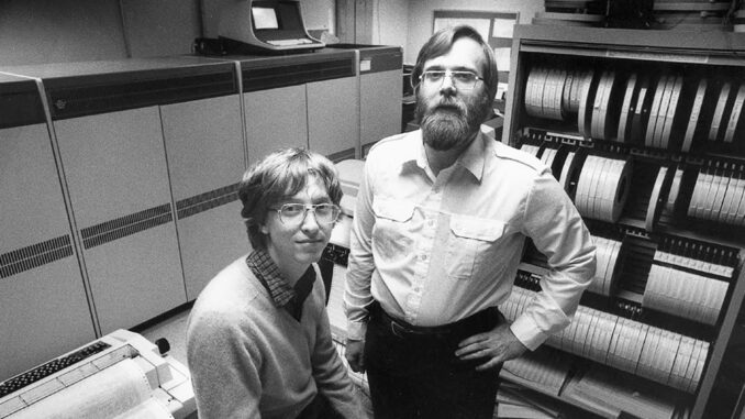 Bill Gates e Paul Allen