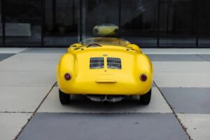 1956 Porsche 550 RS Spyder vista retro