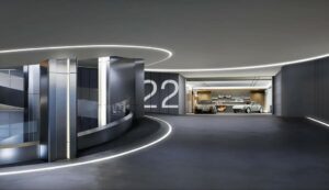 Garage di lusso Passion Spaces Porsche Design Tower Bangkok