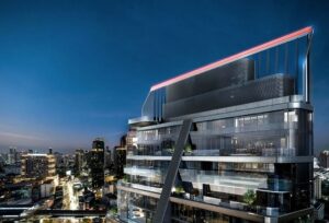 Segno luminoso The Crown Porsche Design Tower Bangkok