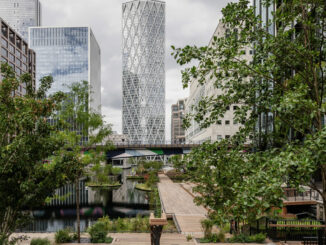 Eden Dock oasi verde a Canary Wharf