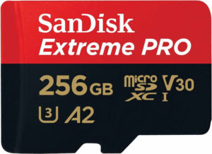 SanDisk 256GB Extreme PRO scheda microSDXC