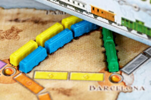 Ticket to Ride dettaglio vagoni