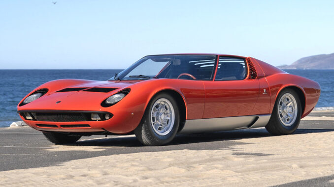 Lamborghini Miura P400 Coupé del 1967