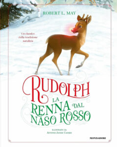 Copertina libro Rudolph la Renna dal naso rosso