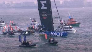 Arrivo MACIF Santé Prévoyance Vendée Globe