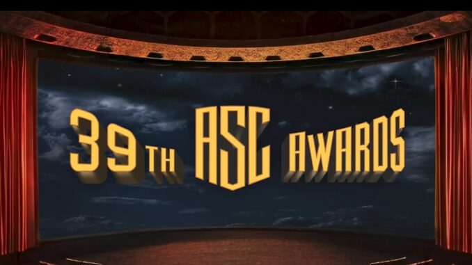 39° edizione ASC Awards