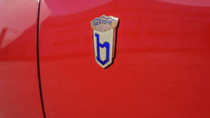 Logo Bertone su Arnolt Bristol Bertone Bolide del 1954