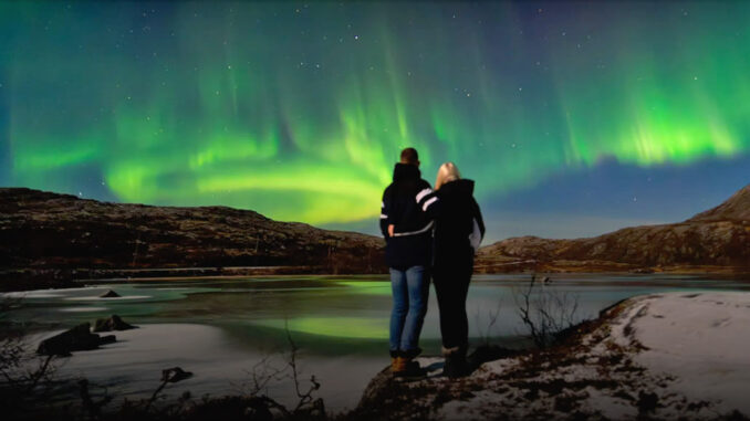 Aurora boreale da Tromsø