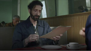 Adrien Brody in The Brutalist